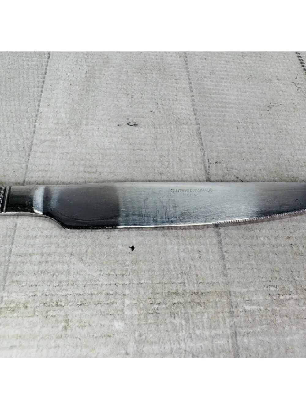 International Sliver KENSINGTON Stainless New French Solid  9.5
